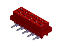 1.27mm (.050) Middle Mount SMT Type Female Connector 04-26Pin Tyco 188275